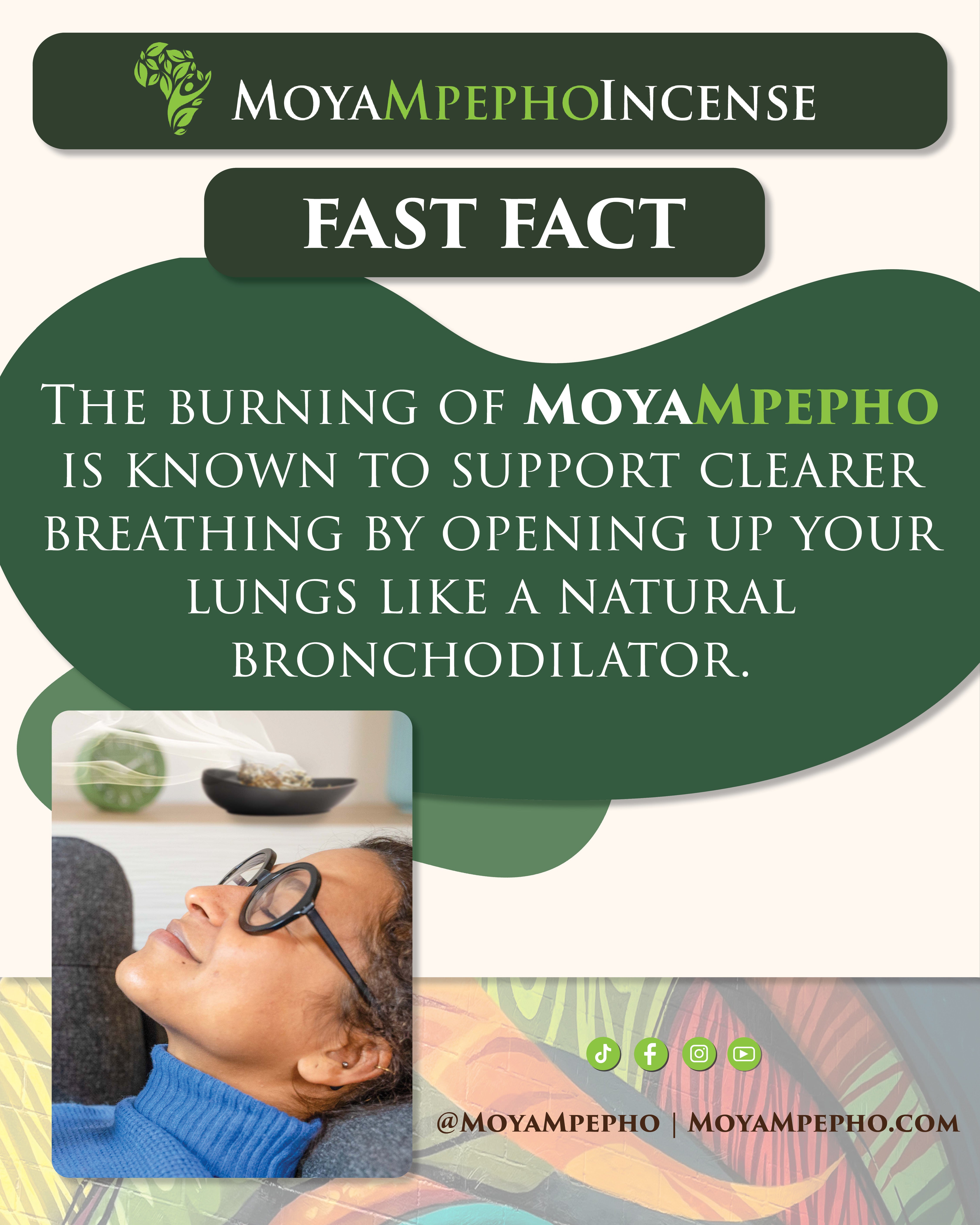 MoyaMpepho Incense (135 grams)